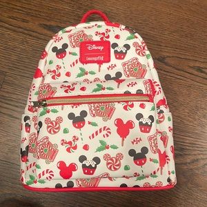 NWT LOUNGEFLY CHRISTMAS BACKPACK
